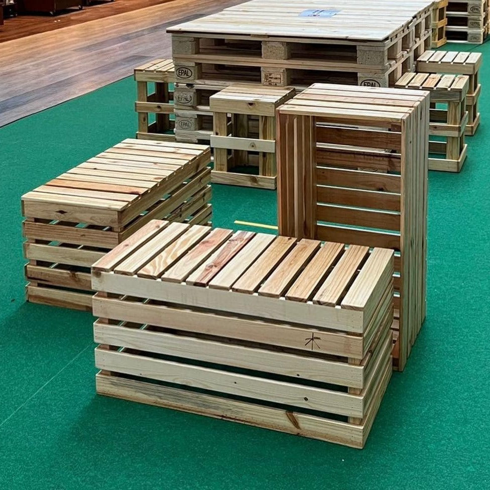 Upcycled Modular Crates